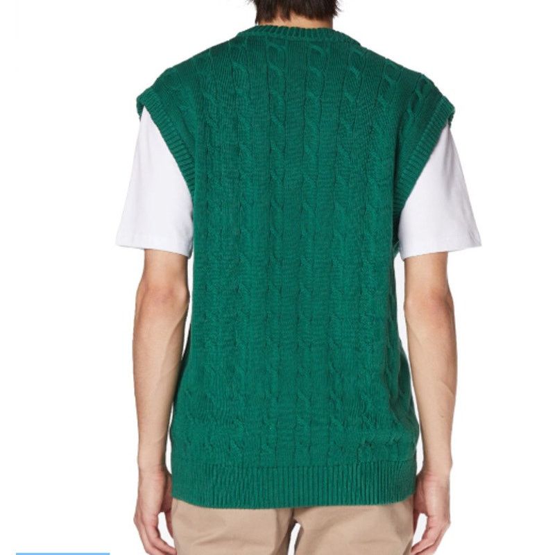 Kappa Kappa Robe Nembus Knit Golf Vest Green Italy Made Large NWT Size US L / EU 52-54 / 3 - 3 Thumbnail