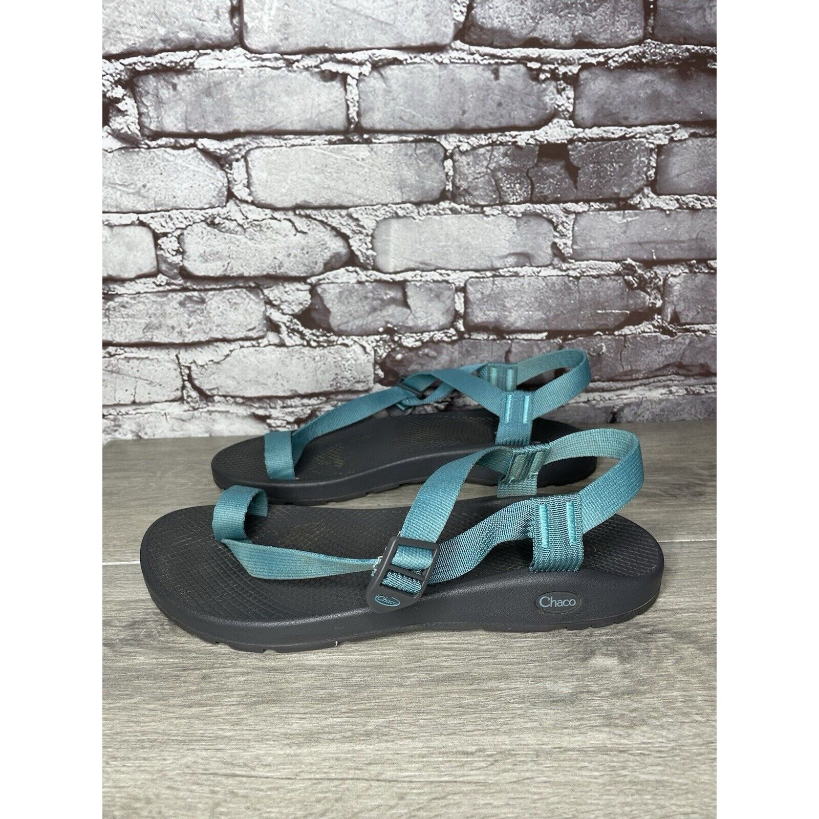 Chaco Chaco Bodhi Storm Blue Textile Toe Loop Hiking Sandals Men 1 Size US 12 / EU 45 - 14 Thumbnail