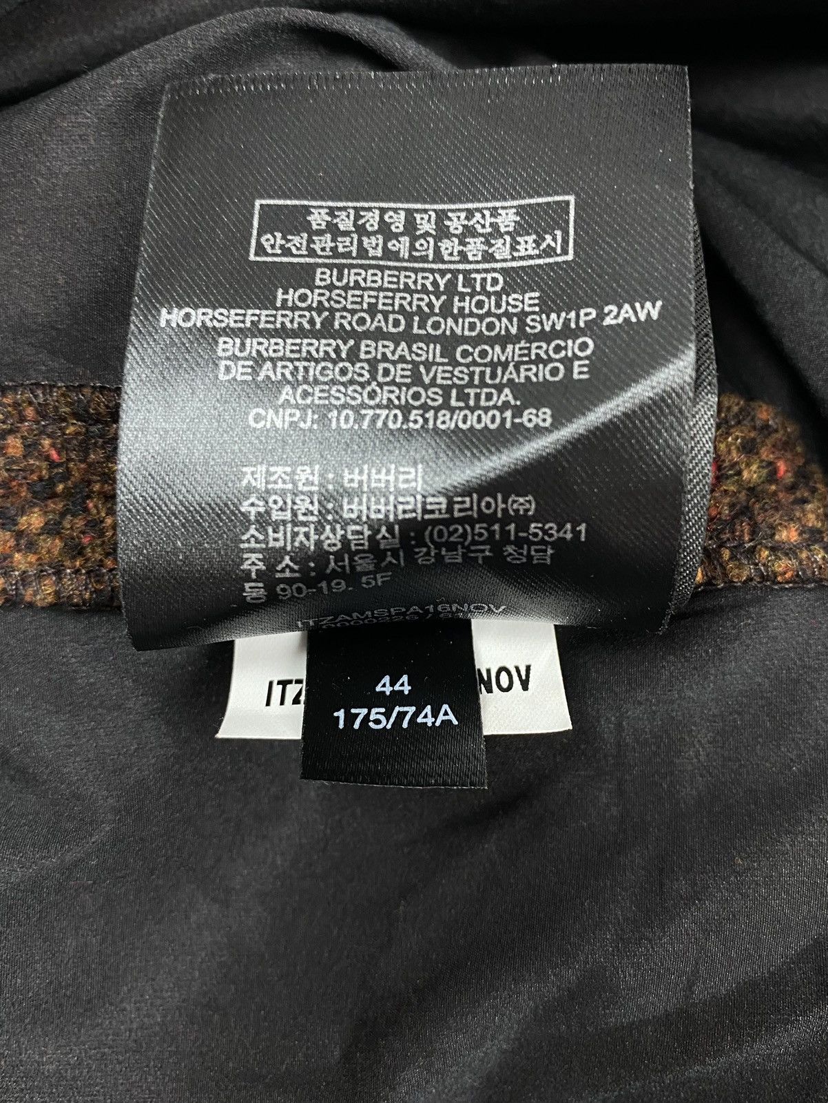 Burberry Prorsum Burberry Prorsum Tangerine Tweed Flared Pants Size 30" / US 8 / IT 44 - 12 Thumbnail