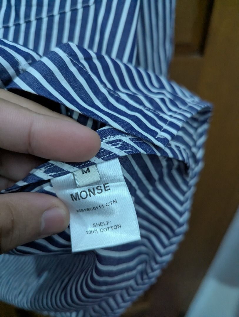 MONSE Monse Reconstructed Button striped shirt M/L Size M / US 6-8 / IT 42-44 - 5 Thumbnail