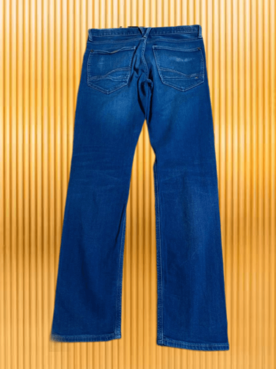 Tommy Hilfiger Vintage Y2K Tommy Hilfiger Embroidered Distressed Jeans Size US 33 - 1 Thumbnail