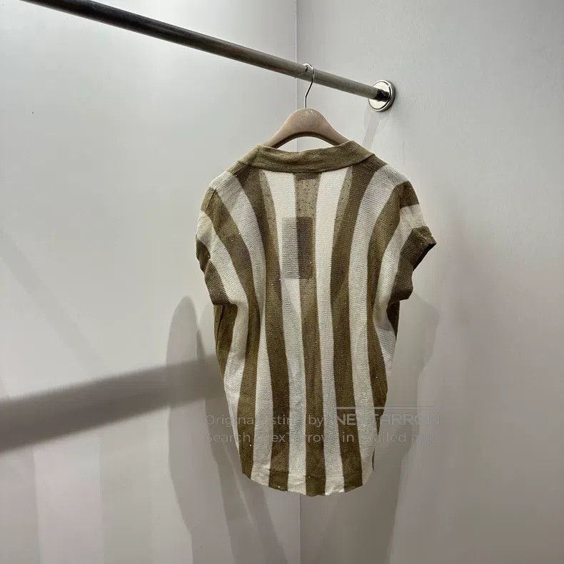Brunello Cucinelli Brunello Cucinelli Striped with Sequins Size S / US 4 / IT 40 - 2 Thumbnail