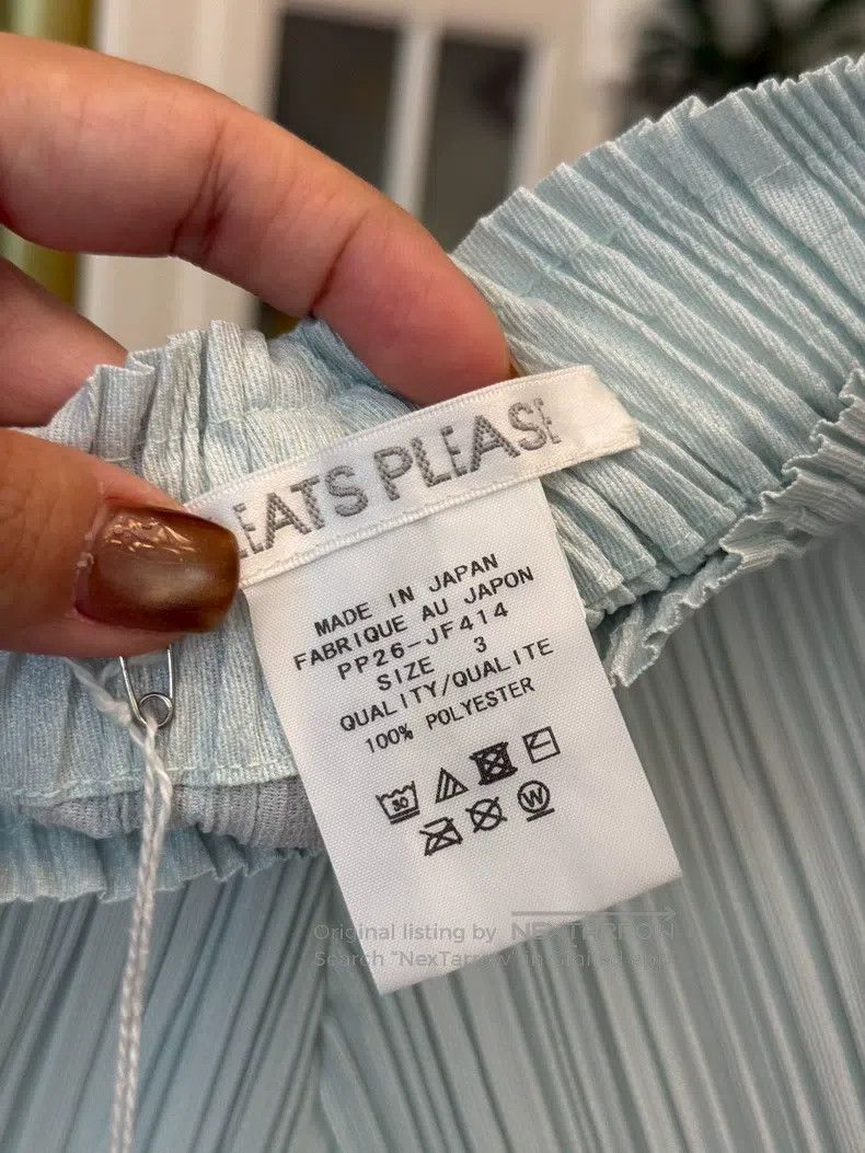 Issey Miyake Issey Miyake size:3 Kelp Top Size 31" - 4 Thumbnail
