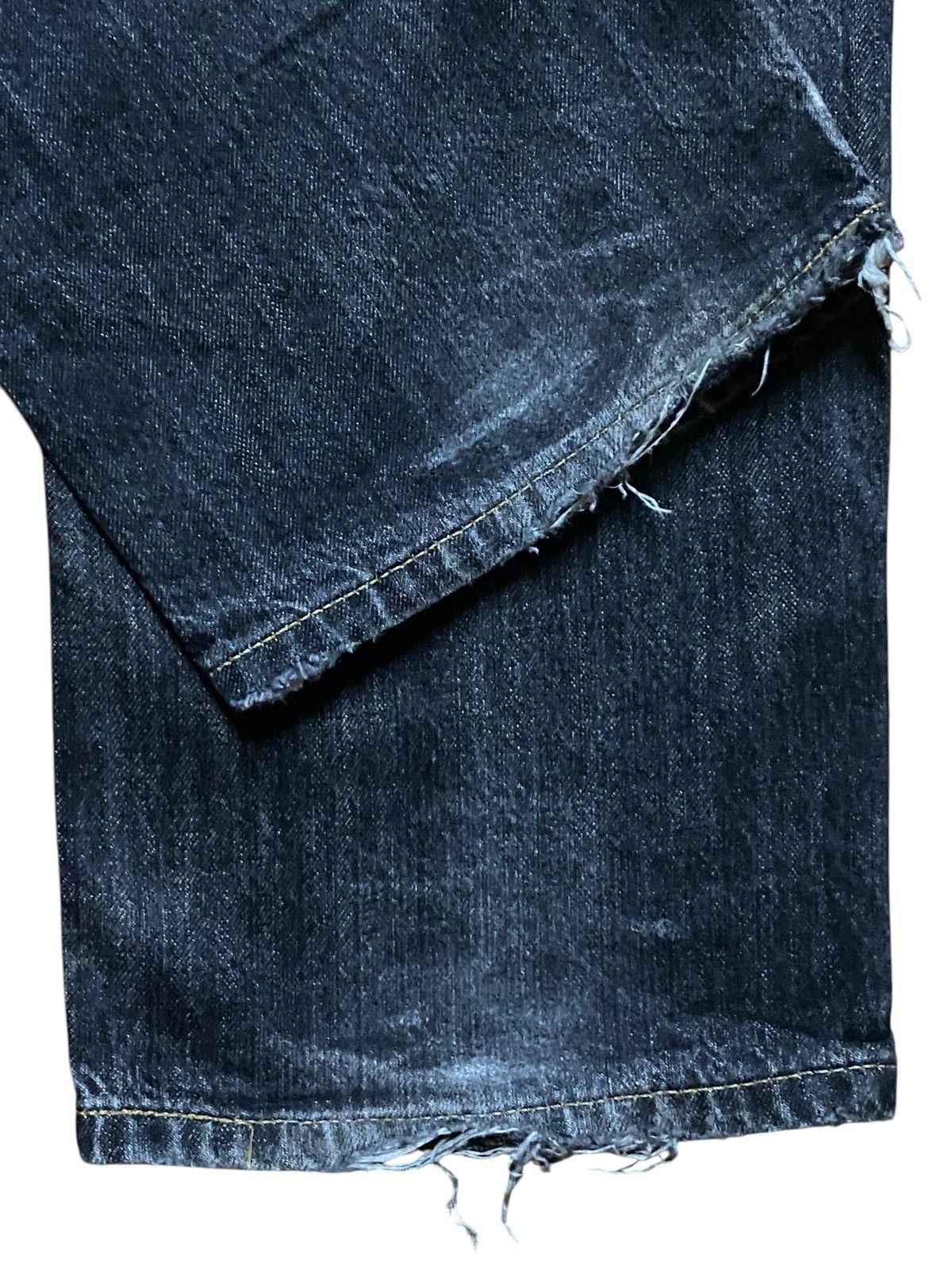 Edwin Vintage Edwin Black Jeans Japan 404 Loose Size US 33 - 11 Thumbnail