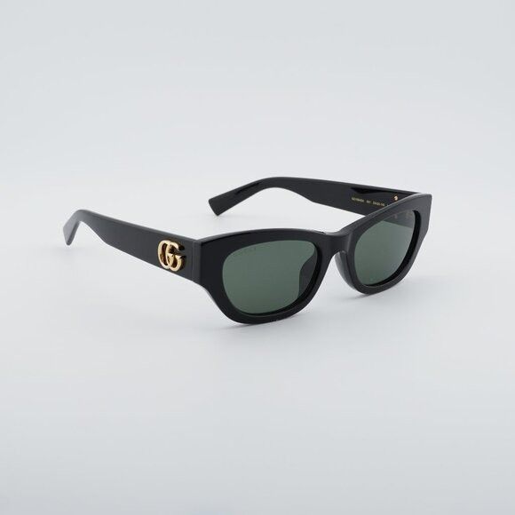 Gucci Gucci GG1954SA 001 Sunglasses Black Cat Eye Frame Size ONE SIZE - 1 Thumbnail