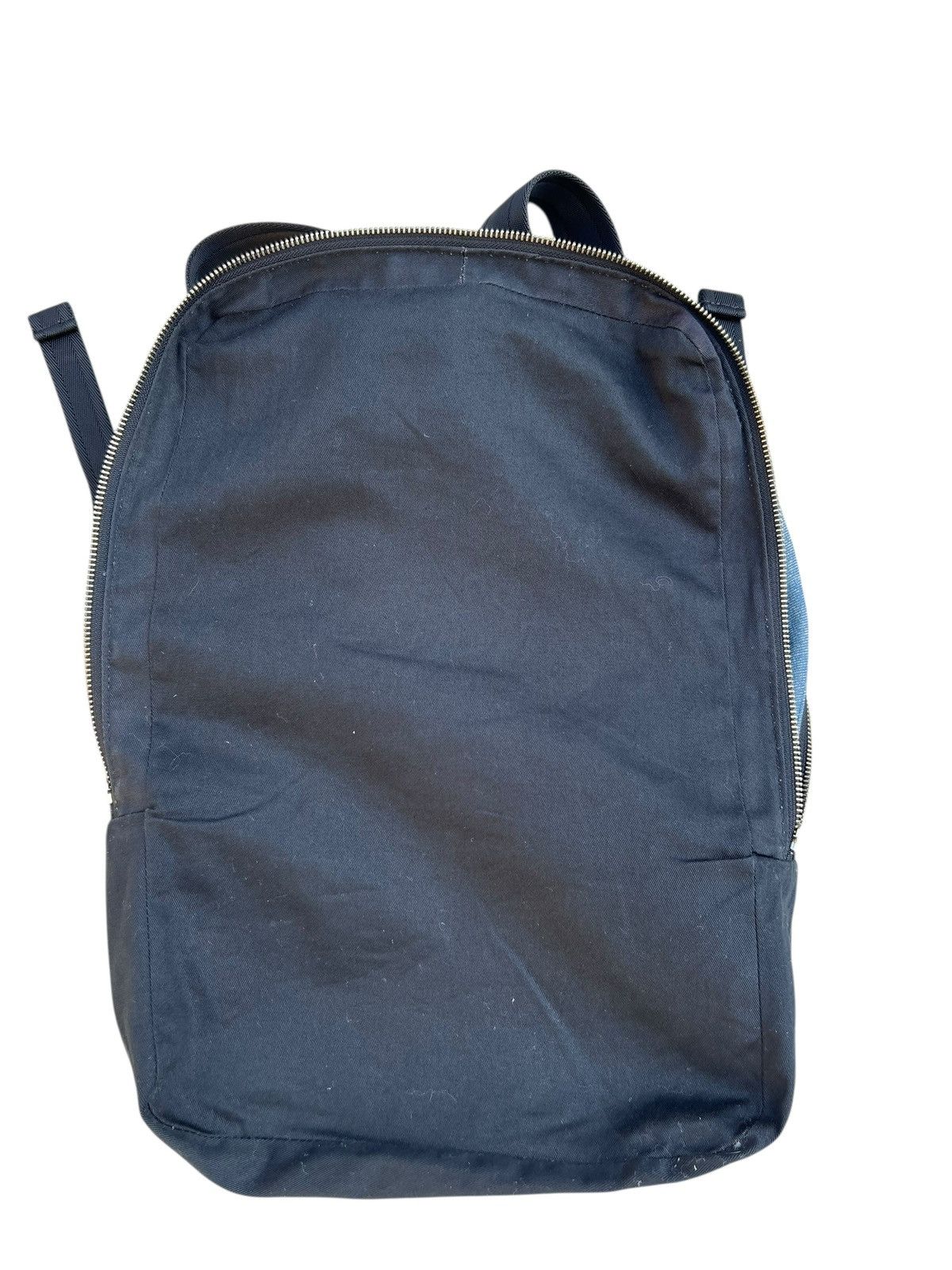 Leather DECADE Japan Patina Leather Backpack Bag Denim Design Size ONE SIZE - 21 Thumbnail