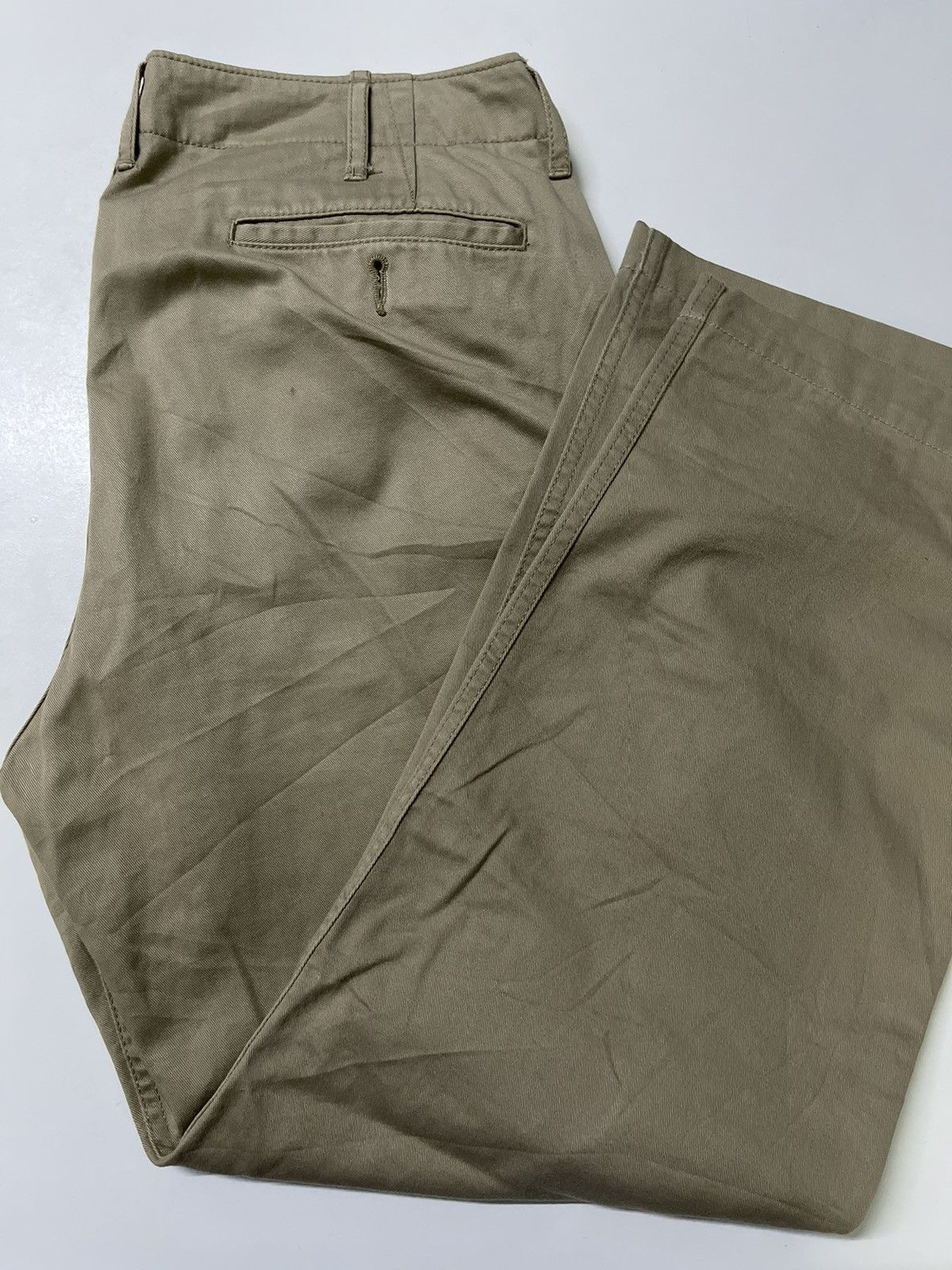URBAN RESEARCH DOORS URBAN RESEARCH DOORS Japan - Repro Vintage Khaki Chino Pants Size US 32 / EU 48 - 3 Thumbnail