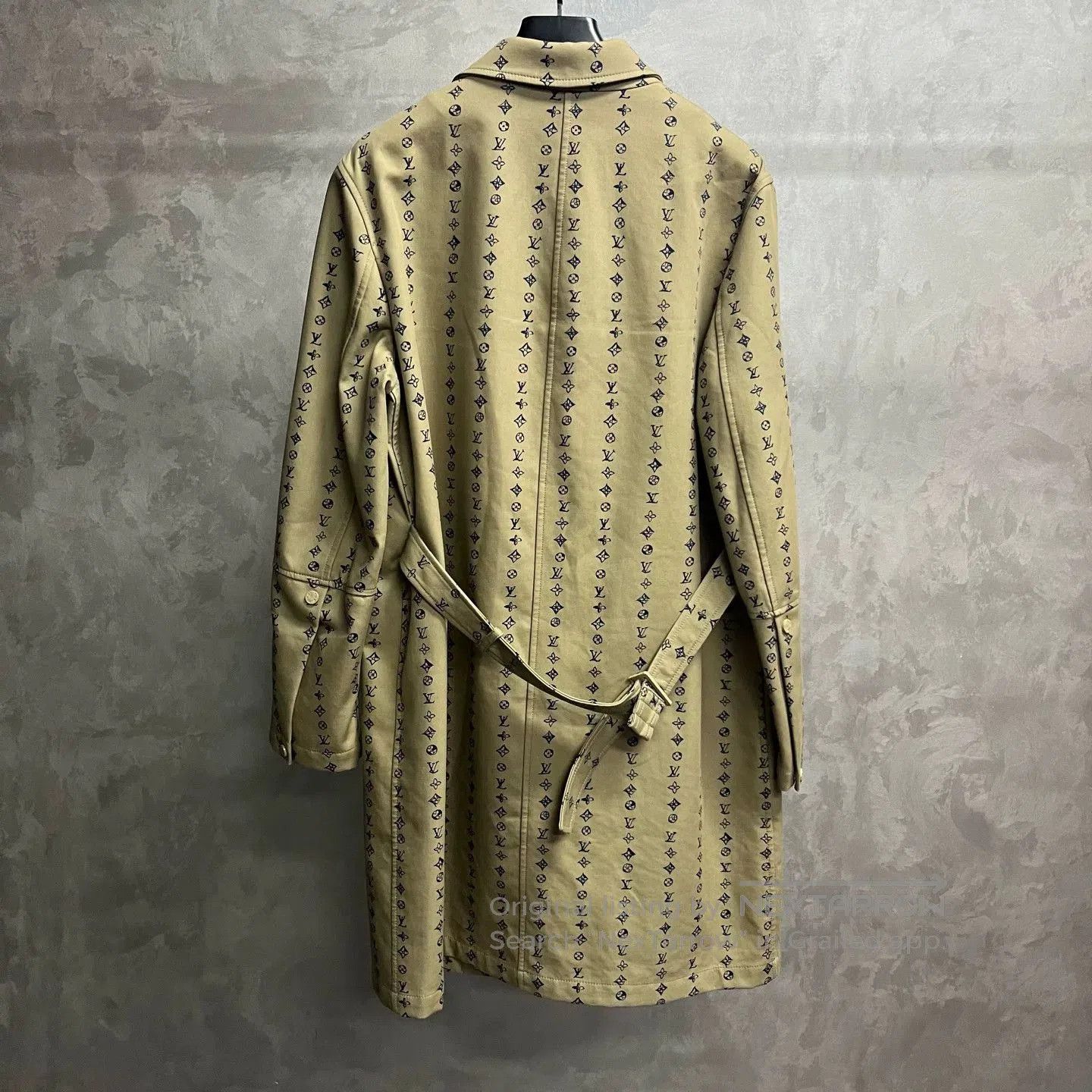 Louis Vuitton Louis Vuitton Khaki Cuban Collar Long Coat. Size US M / EU 48-50 / 2 - 5 Thumbnail