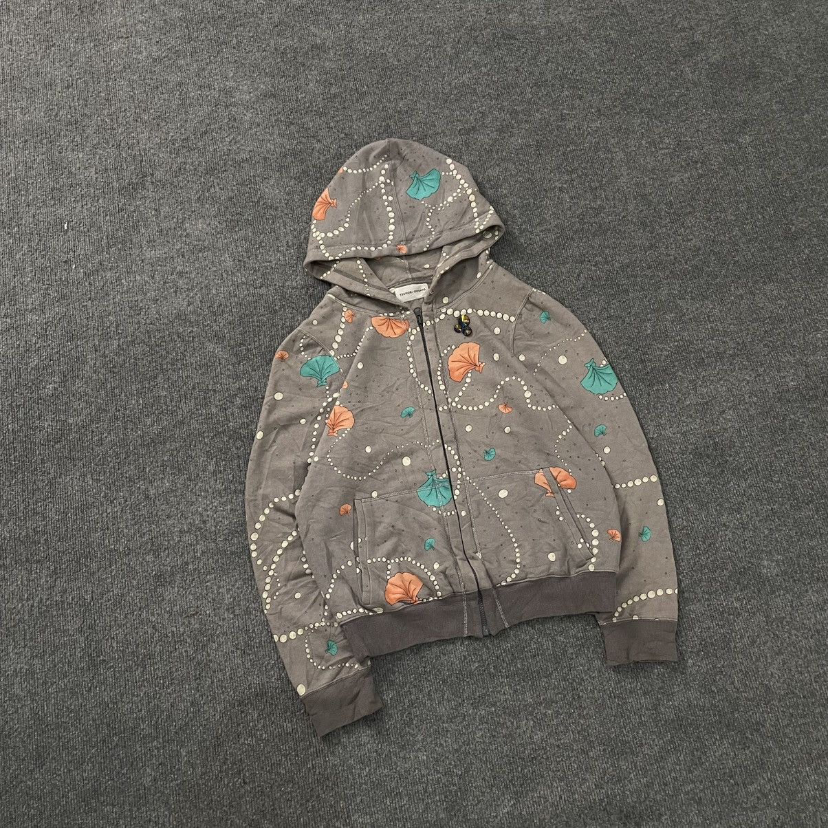 Issey Miyake Tsumori Chisato AOP Shell Print Zip Hoodie Size M / US 6-8 / IT 42-44 - 2 Thumbnail