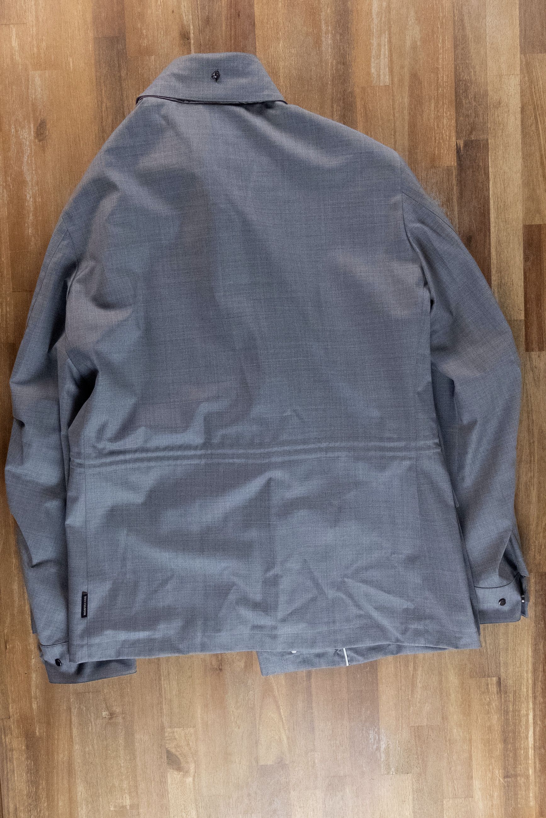 Montecore MONTECORE regular fit gray wool jacket 54 / XXL Size US XXL / EU 58 / 5 - 14 Thumbnail