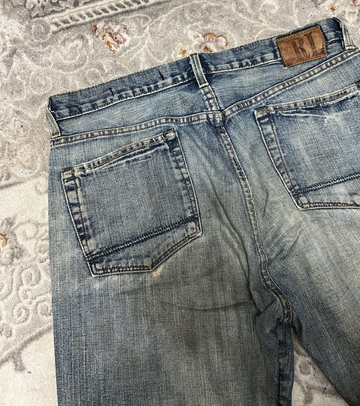 Designer × Polo Ralph Lauren POLO RALPH LAUREN THOMPSON JEANS DENIM Size US 36 / EU 52 - 15 Thumbnail