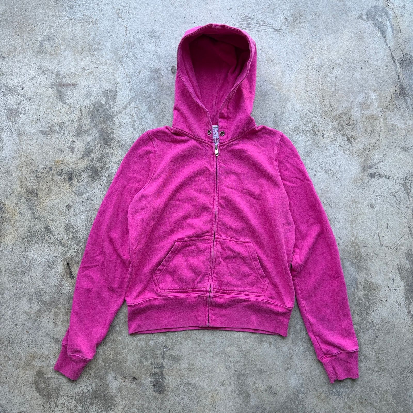 Pink Y2K Victoria’s Secret PINK Rhinestone Zip up Hoodie Medium Size M / US 6-8 / IT 42-44 - 4 Thumbnail