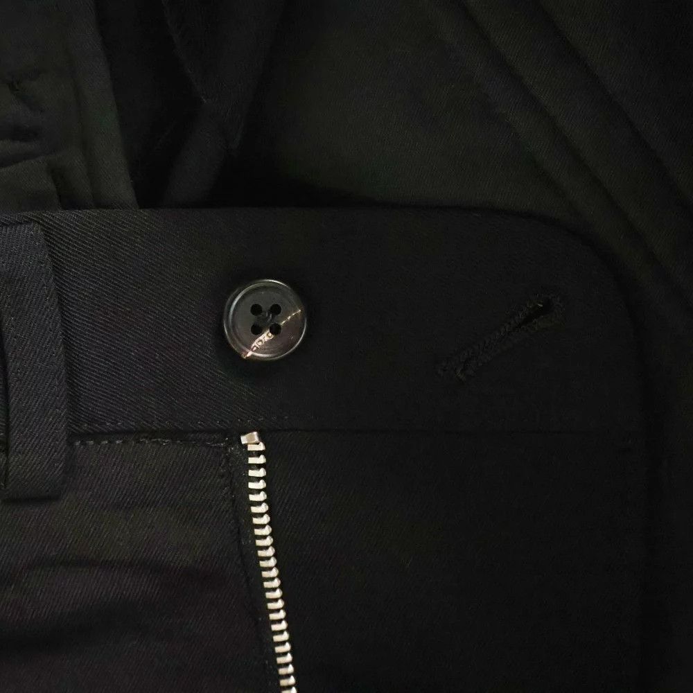 Yohji Yamamoto Yohji Yamamoto POUR HOMME // 01AW Wool Tapered Slacks Size US 29 - 6 Thumbnail