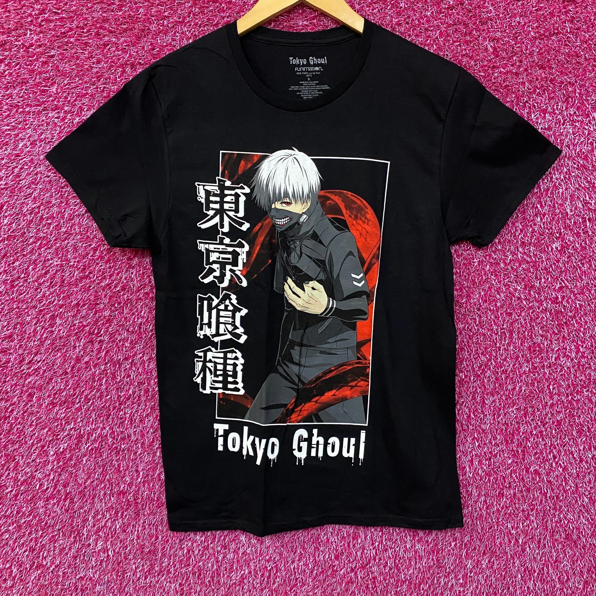 Anime Tokyo Ghoul Ken Kaneki Eyepatch Centipede Ghoul Anime T-Shir Size US S / EU 44-46 / 1 - 1 Thumbnail