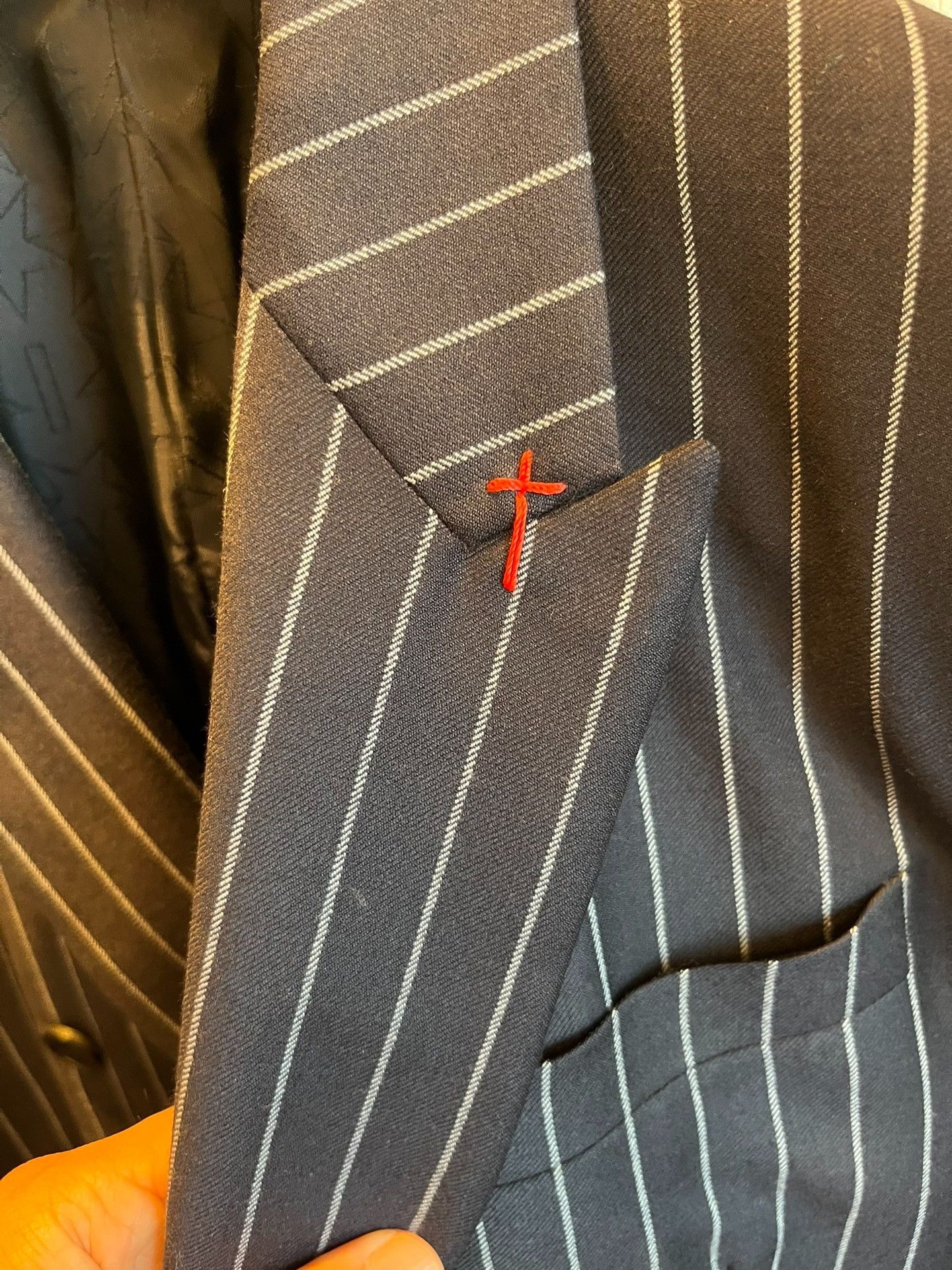 Givenchy Givenchy Striped Double-Breasted Suit Size US S / EU 44-46 / 1 - 2 Thumbnail