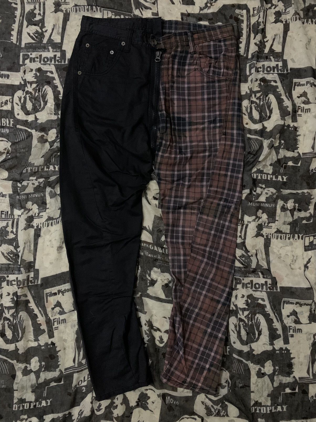Japanese Brand 💥Avant Garde Japanese Style Harajuku Pant Size US 32 / EU 48 - 1 Thumbnail