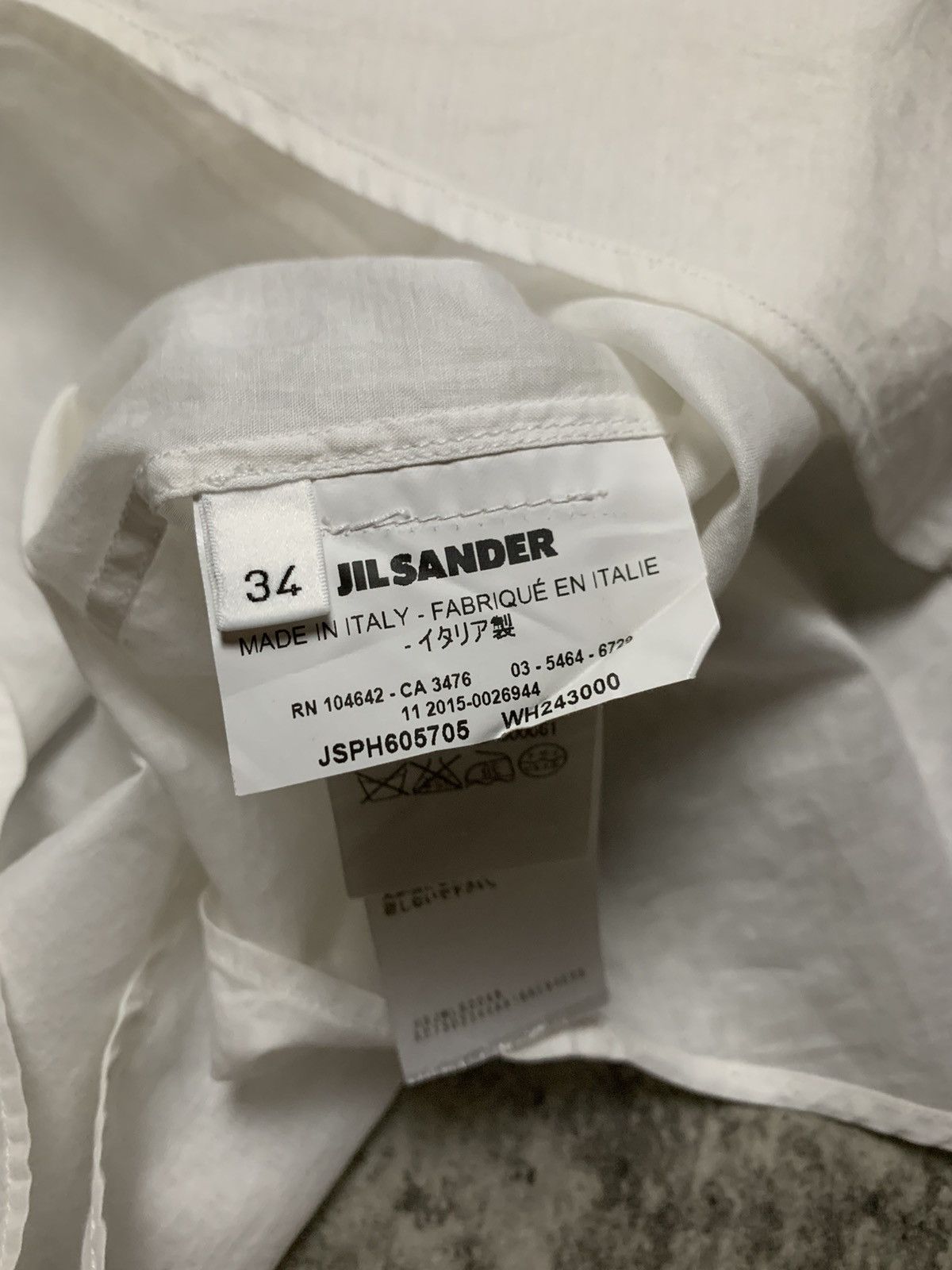 Jil Sander Jill Sander Sleeveless White Button Up Size XXS / US 00 / IT 34 - 5 Thumbnail