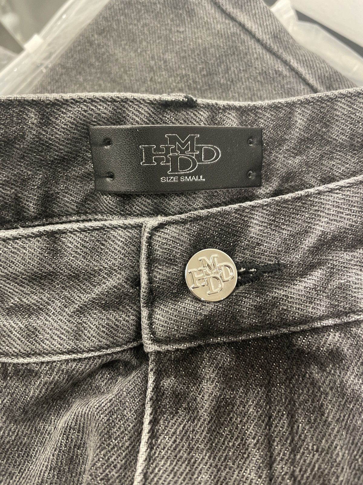 HMDD HMDD Patch Jeans Black/Gray Small Size US 30 / EU 46 - 6 Thumbnail