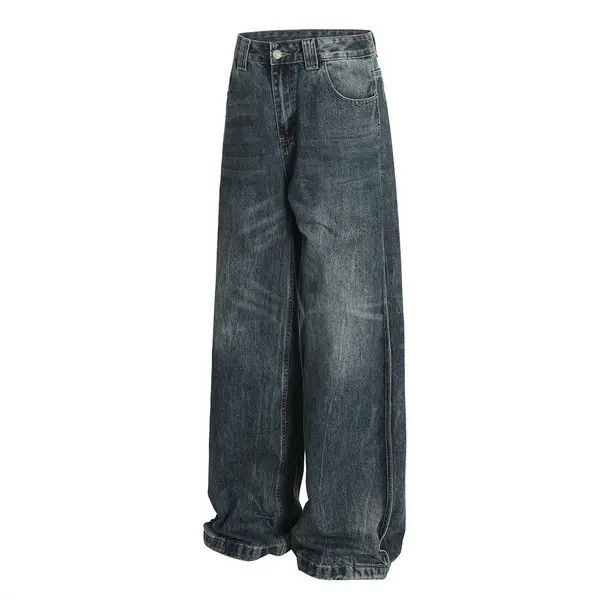 Japanese Brand VIBE American retro loose casual washed distressed jeans Size US 32 / EU 48 - 2 Thumbnail