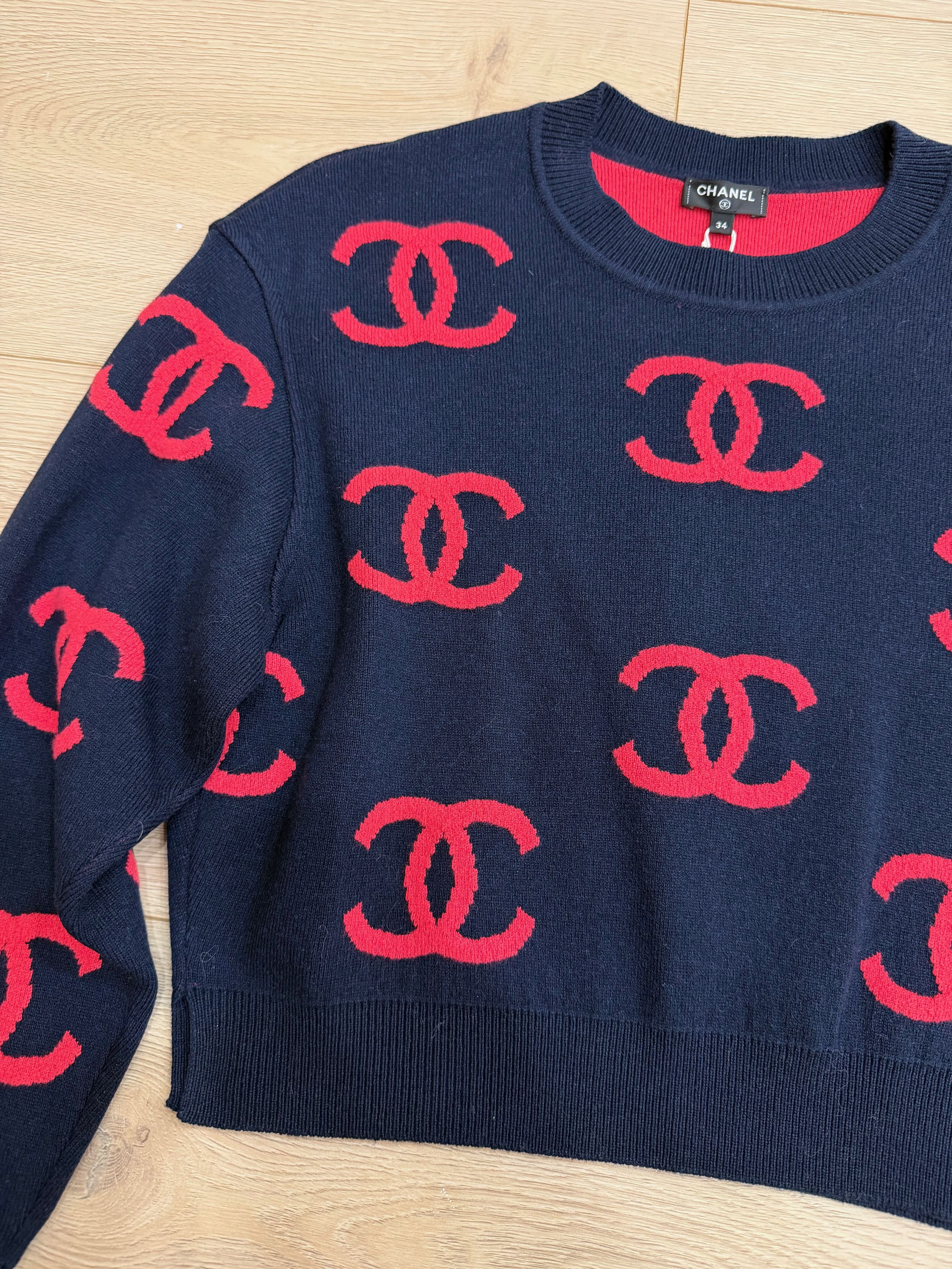 Chanel Chanel 21P Pink CC Logo Cashmere Jumper Pullover Sweater 34 Size XXS / US 00 / IT 34 - 8 Thumbnail