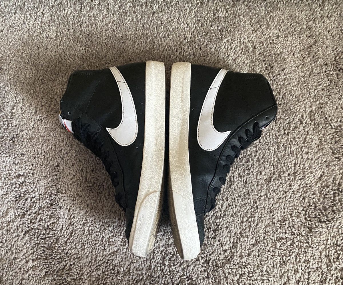 Nike Nike Blazer 77 Mid black vintage leather size 10.5 Size US 10.5 / EU 43-44 - 19 Thumbnail
