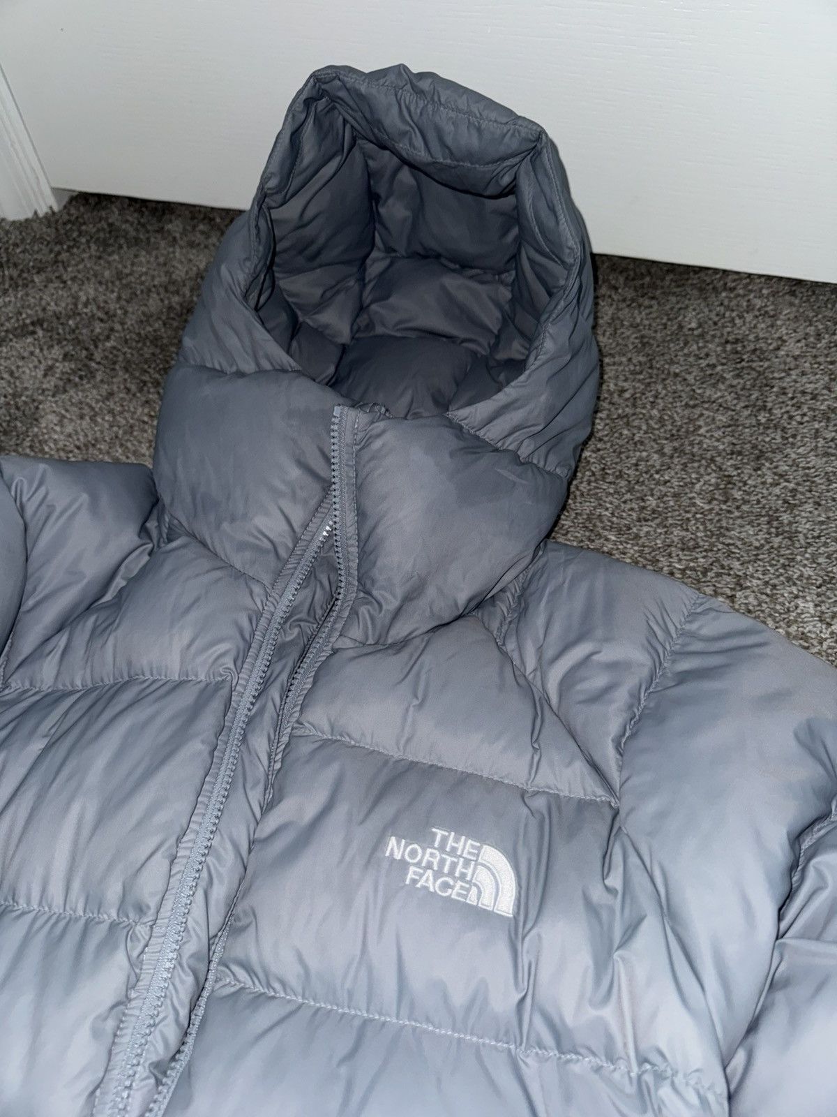 The North Face The North Face 550 Puffer Jacket Blue-Grey Size US M / EU 48-50 / 2 - 3 Thumbnail