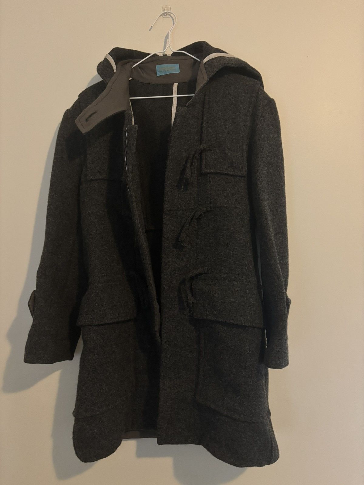 Jun Takahashi × Undercover Undercover 97AW “Leaf” Wool Duffle Coat Size US M / EU 48-50 / 2 - 4 Thumbnail