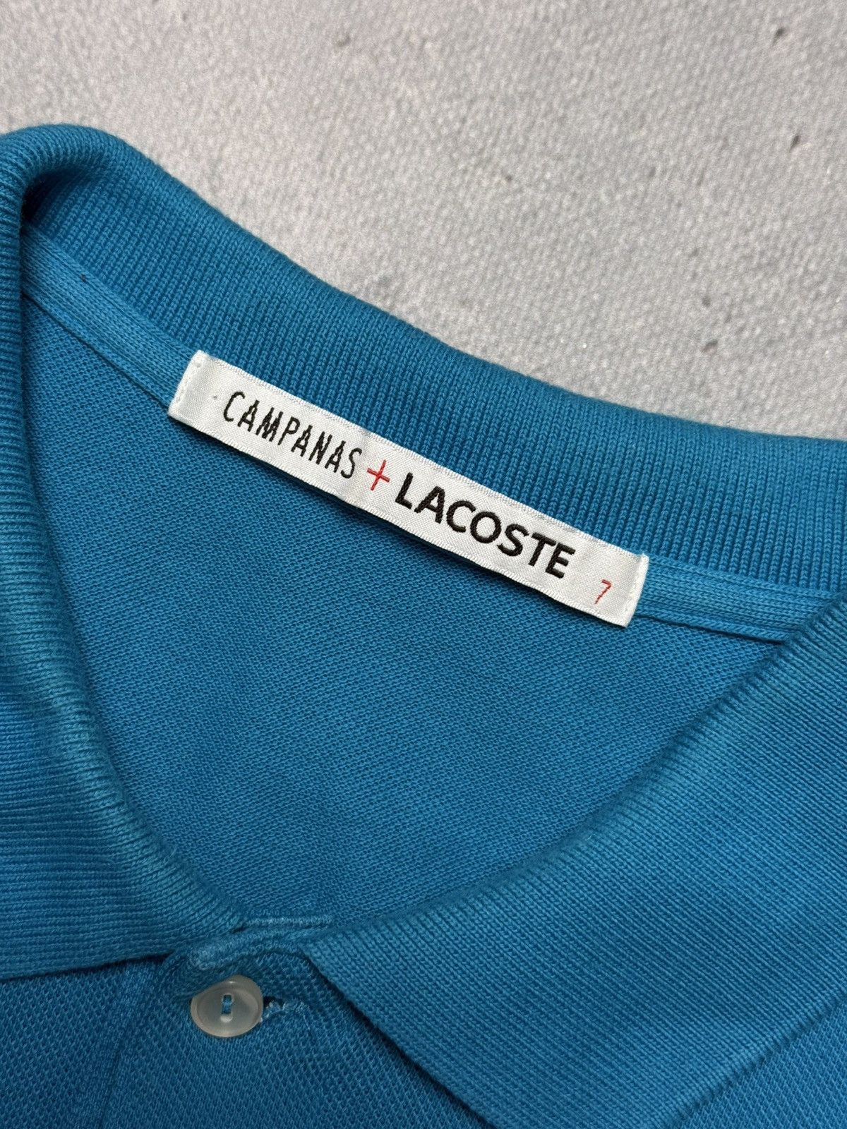 Lacoste Limited Edition Lacoste Camparas Big Logo Lux Polo Rare y2k Size US XL / EU 56 / 4 - 6 Thumbnail