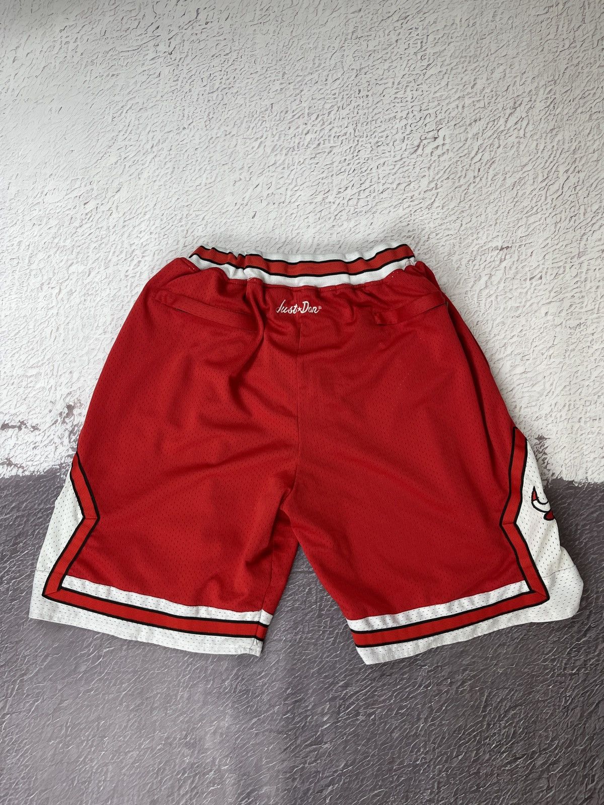 NBA Chicago Bulls Just Don vintage made in USA shorts 1997-98 Size US 30 / EU 46 - 13 Thumbnail