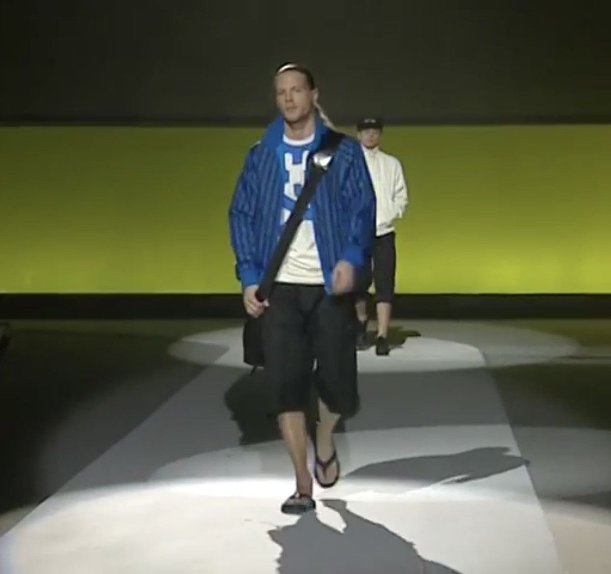 Yohji Yamamoto SS2004 Y-3 yohji yamamoto adidas long cargo shorts | Grailed