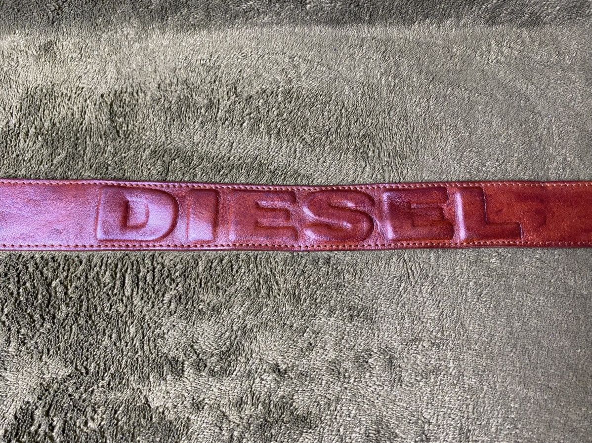 Diesel DIESEL leather belt Size 36 - 8 Thumbnail