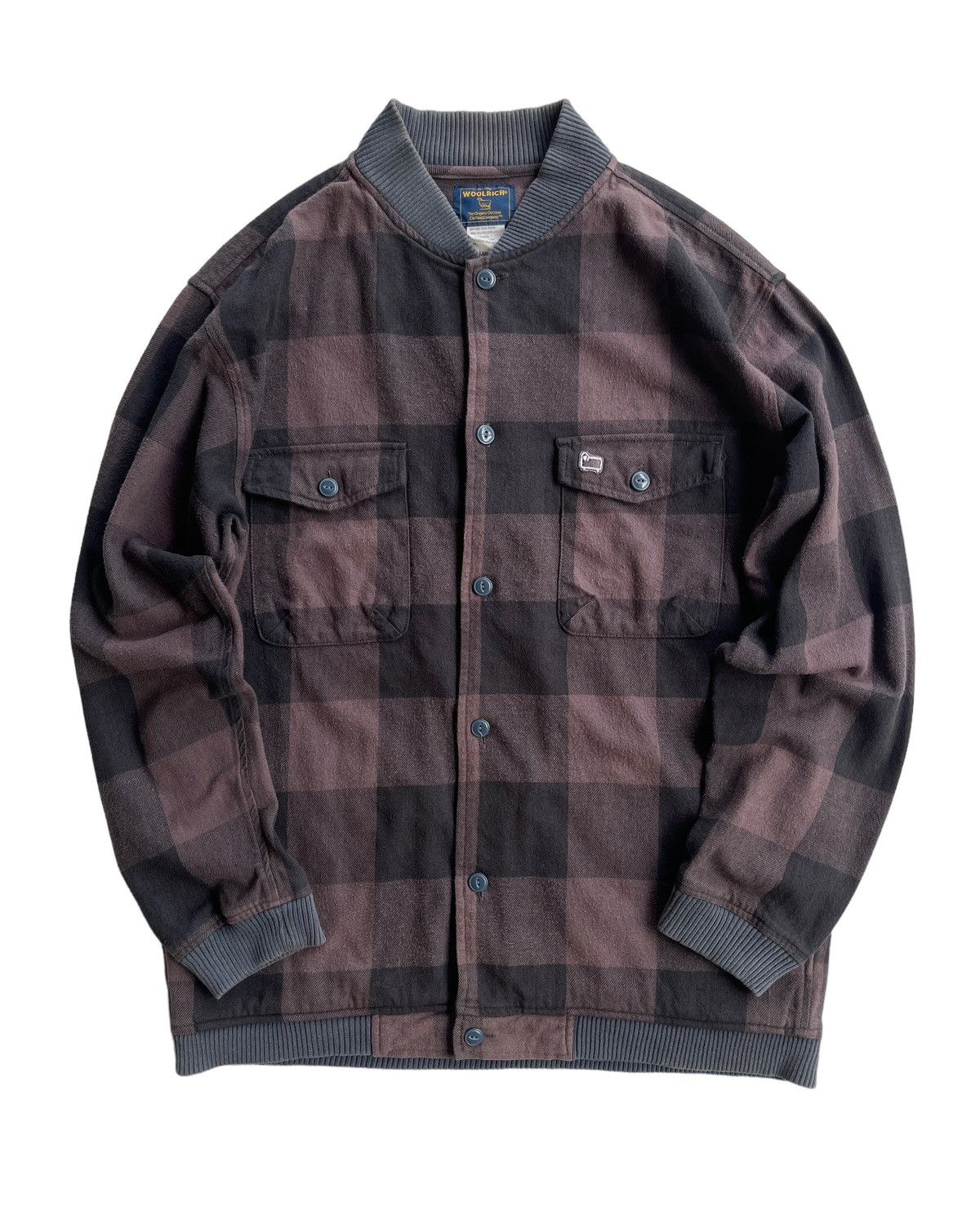 Vintage Vintage Woolrich Plaid Jacket Size US L / EU 52-54 / 3 - 1 Thumbnail