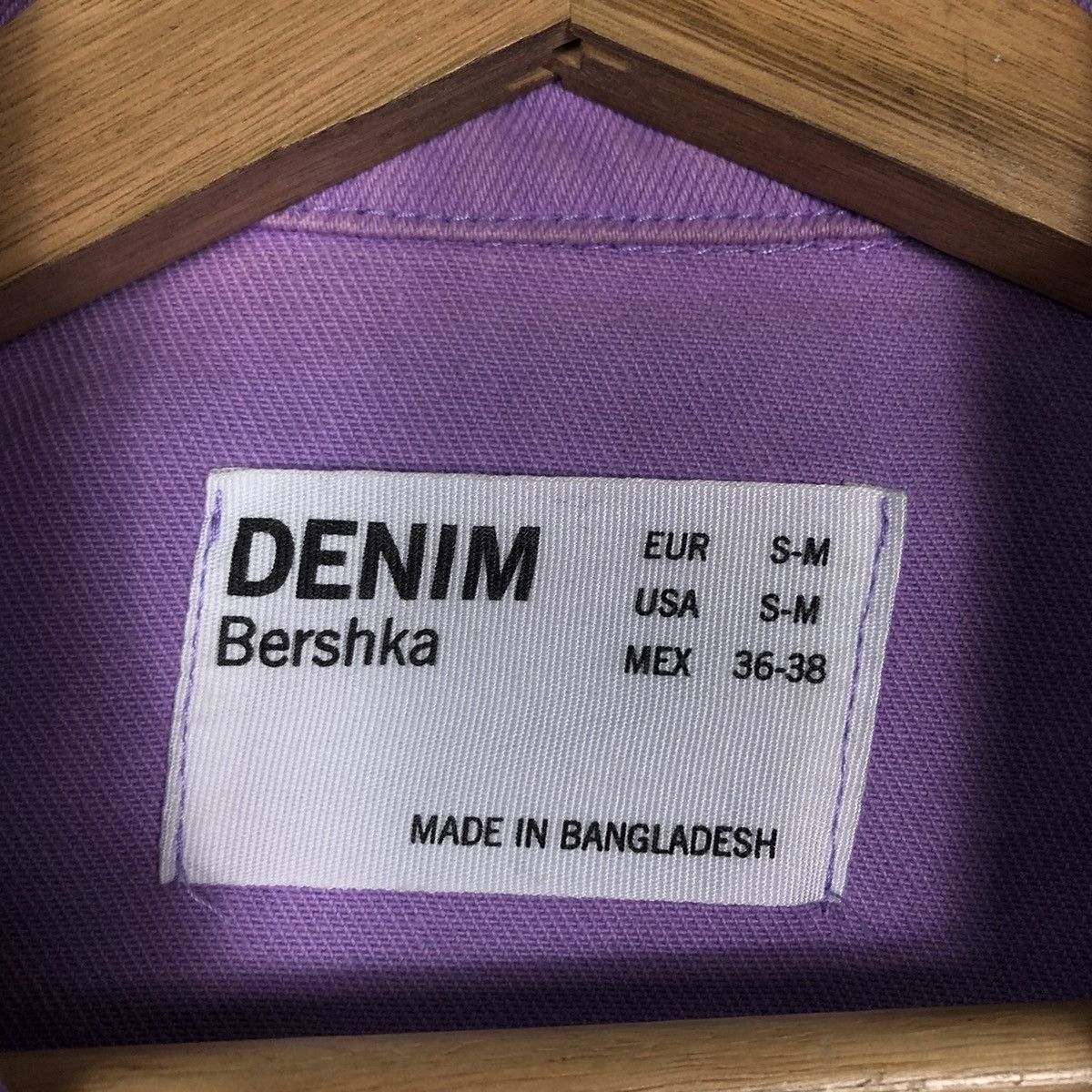 Japanese Brand 🔥90’s Trucker Denim Biker Jacket Bershka Japan Made Size M / US 6-8 / IT 42-44 - 13 Thumbnail