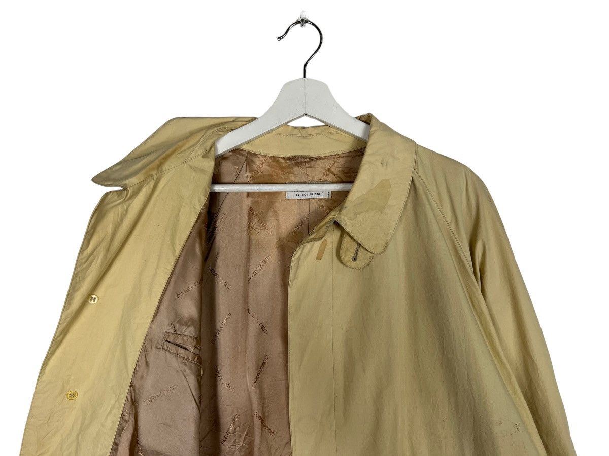 Giorgio Armani 🔥 GIORGIO ARMANI TRENCH COAT MADE IN ITALY Size US S / EU 44-46 / 1 - 10 Thumbnail