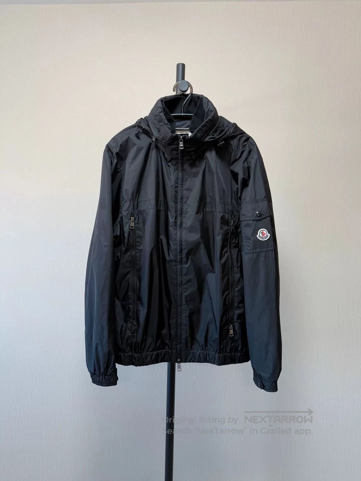 Moncler Moncler Black Casual Coat. Size US XL / EU 56 / 4 - 1 Thumbnail