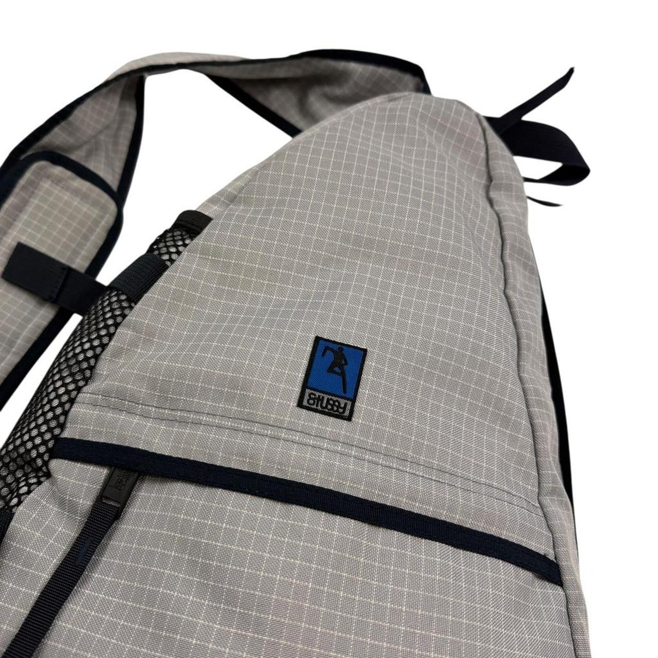 Stussy Vintage Stussy Sling Bag Grid Pattern Size ONE SIZE - 3 Thumbnail