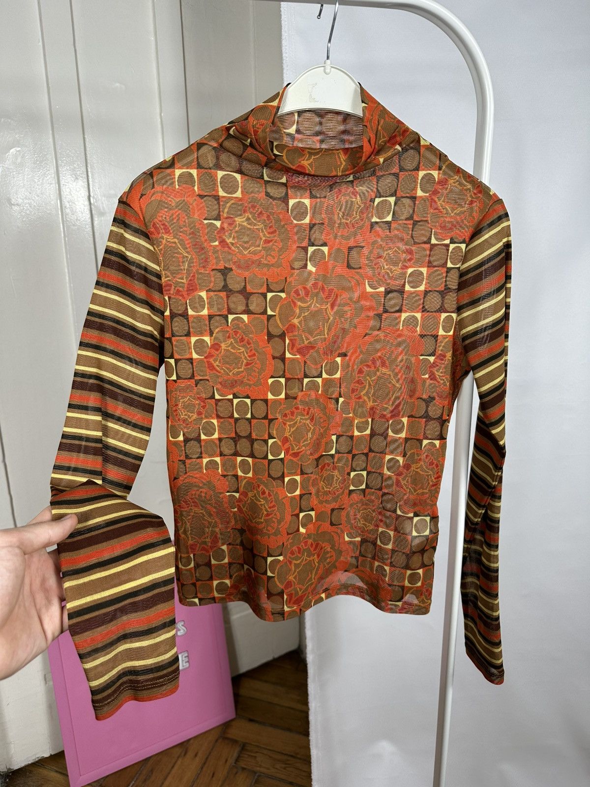Hiroko Koshino Homme Hiroko Bis Koshino Top Mesh Size M / US 6-8 / IT 42-44 - 4 Thumbnail
