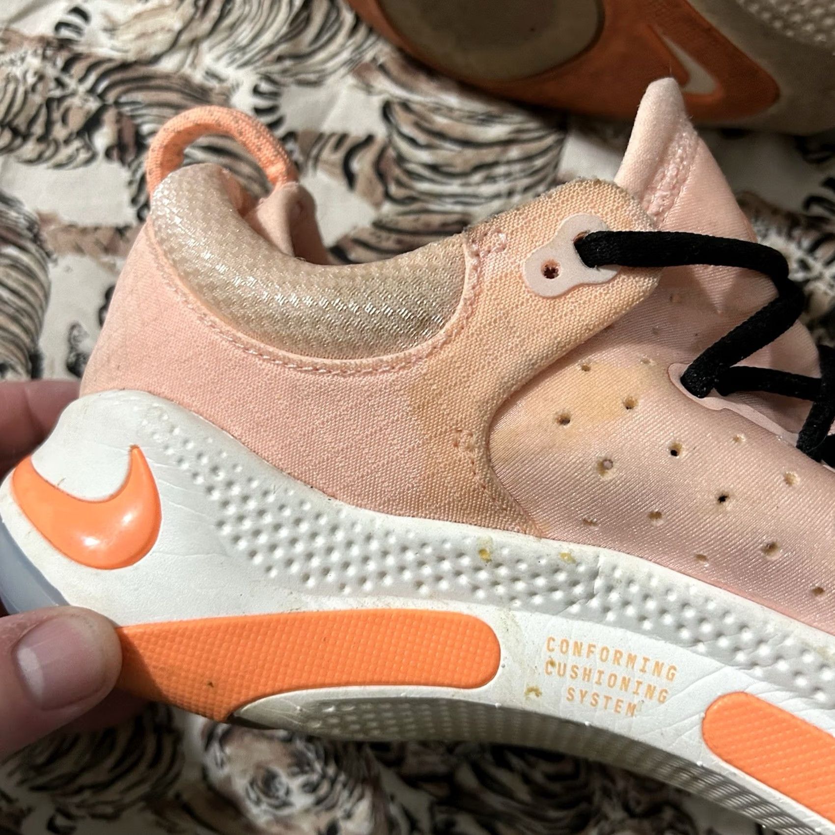 Nike Nike Joyride Run Flyknit Sunset Peach Women’s Sneaker 11 Orange Size US 11 / IT 41 - 5 Thumbnail