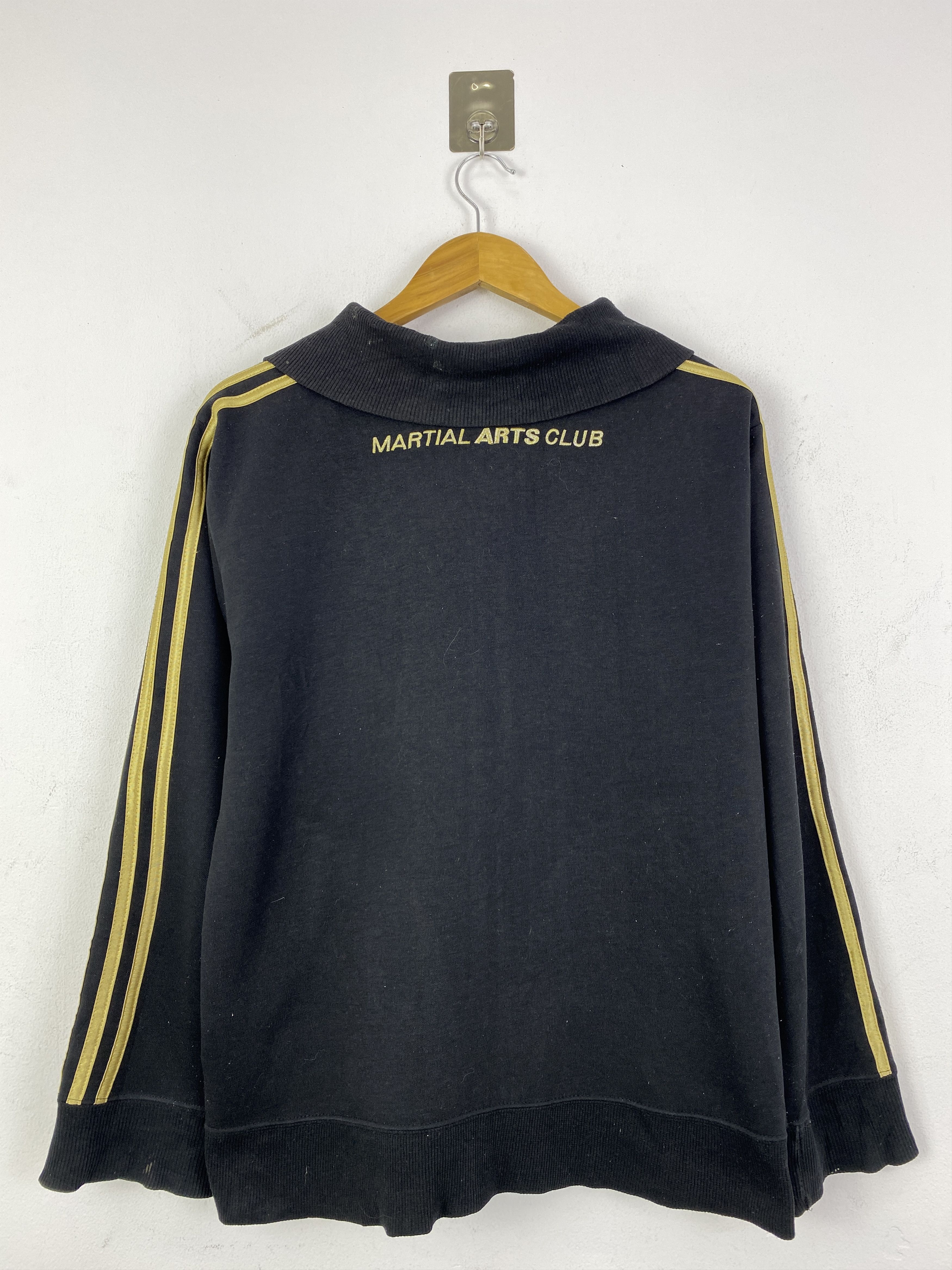 Adidas Vintage Adidas Zipper Up Sweater SH0200 Size US L / EU 52-54 / 3 - 3 Thumbnail