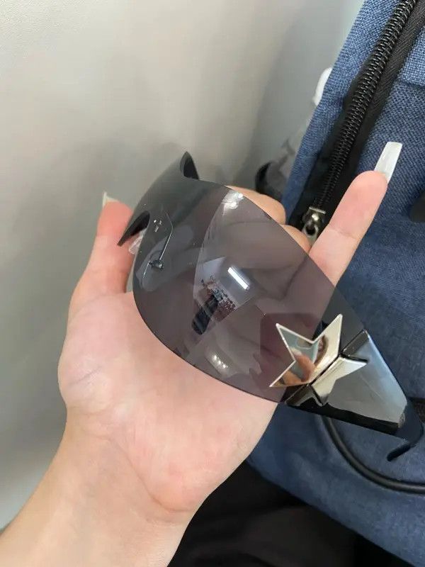 Electric Visual Trendy Star Rimless Sunglasess Size ONE SIZE - 1 Thumbnail