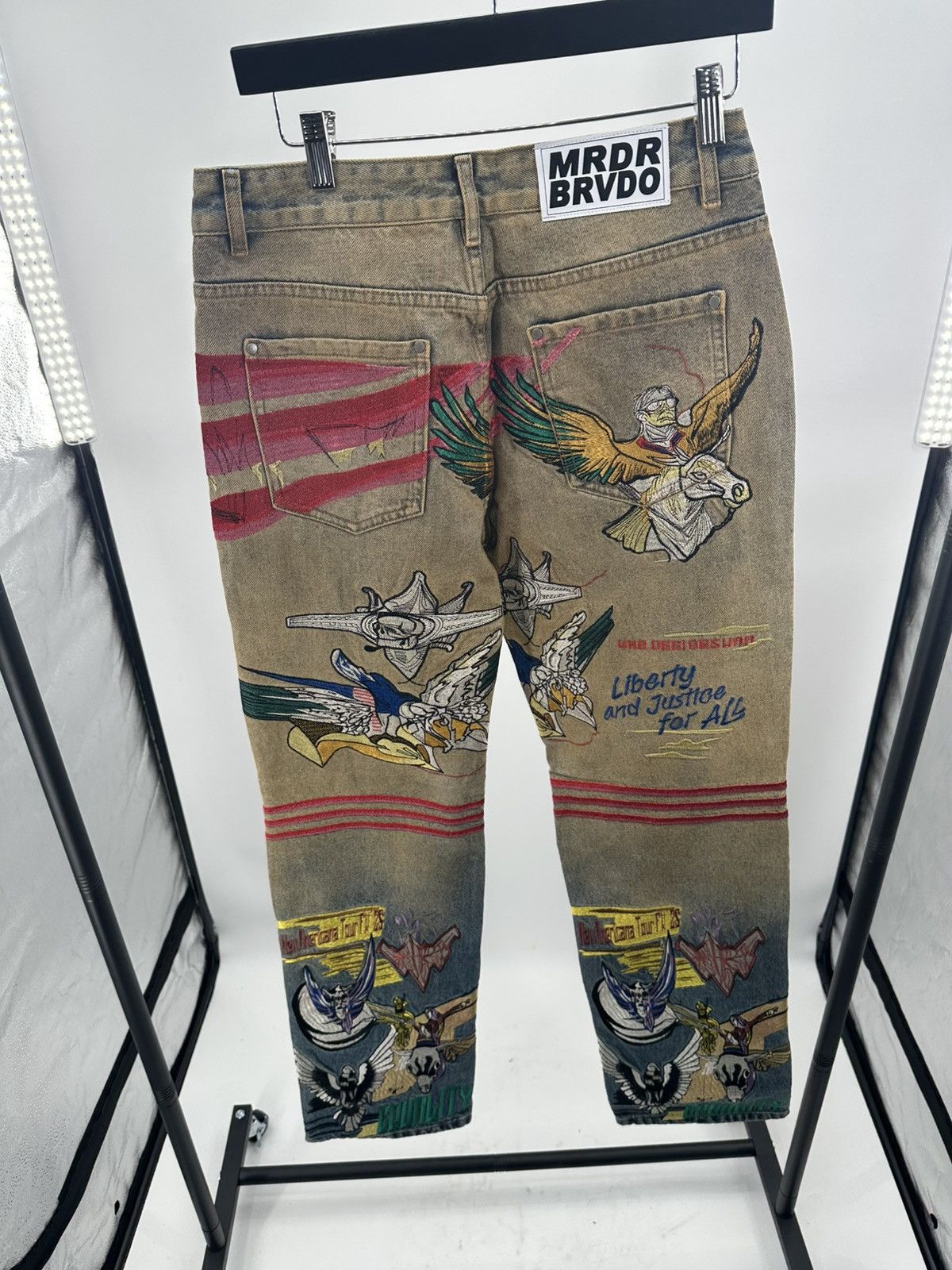Who Decides War WHO DECIDES WAR Liberty Denim Jeans Size US 32 / EU 48 - 10 Thumbnail