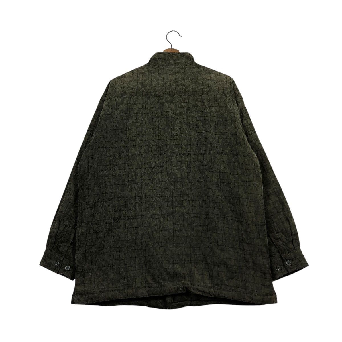 Japanese Brand Capo Di Pazzo Minimalist Stand-Neck Quilted Coat Size US L / EU 52-54 / 3 - 9 Thumbnail
