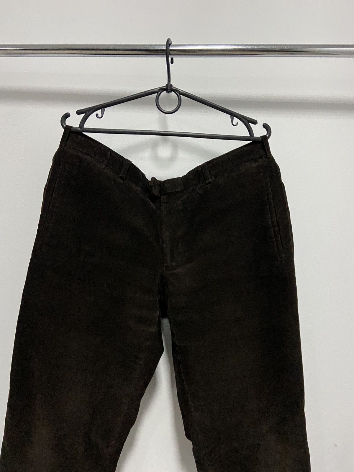 Prada × Vintage Prada black label corduroy pants vintage Size US 35 - 2 Thumbnail