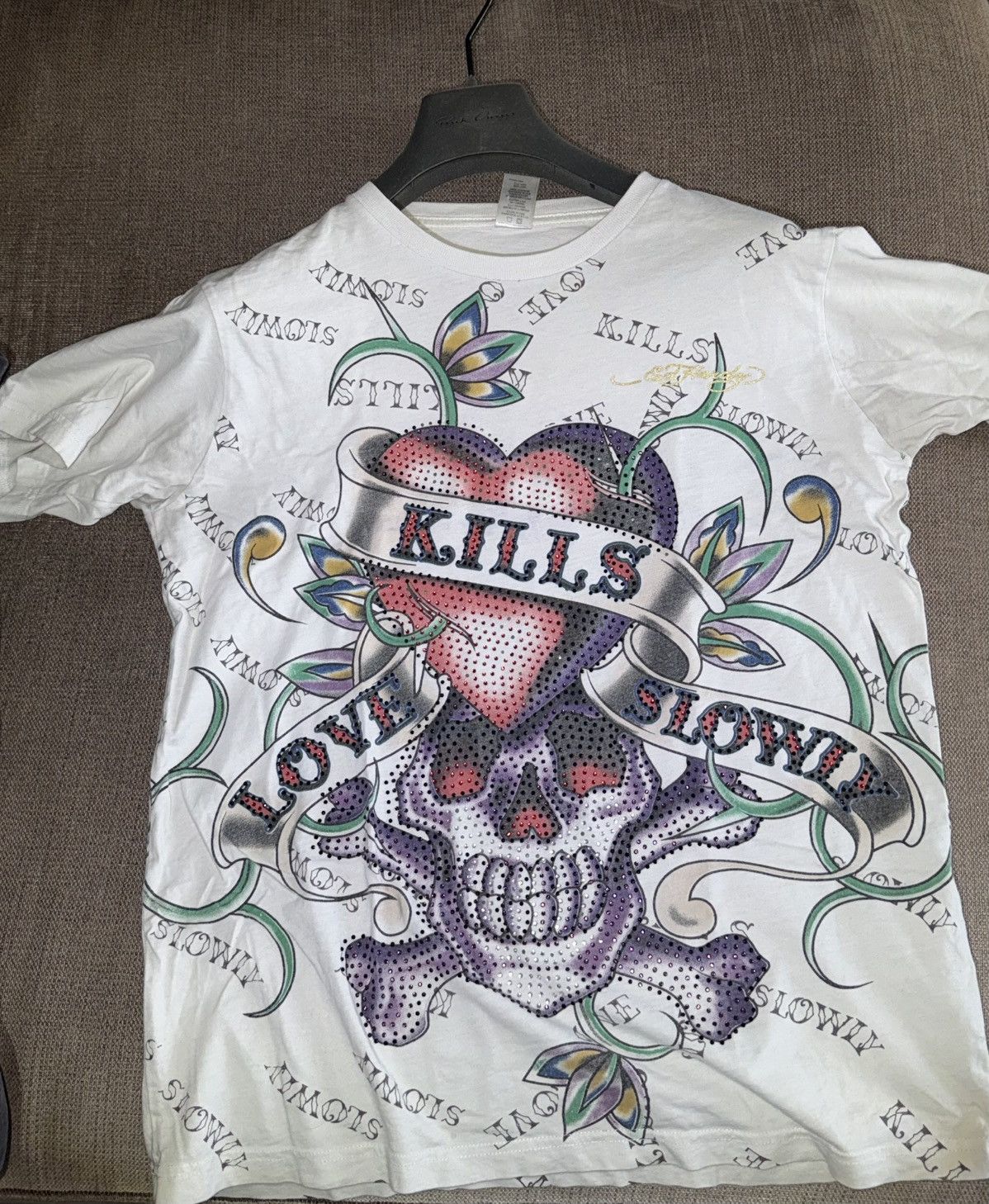 Christian Audigier × Ed Hardy Original rare Ed hardy T shirt Size US M / EU 48-50 / 2 - 6 Thumbnail