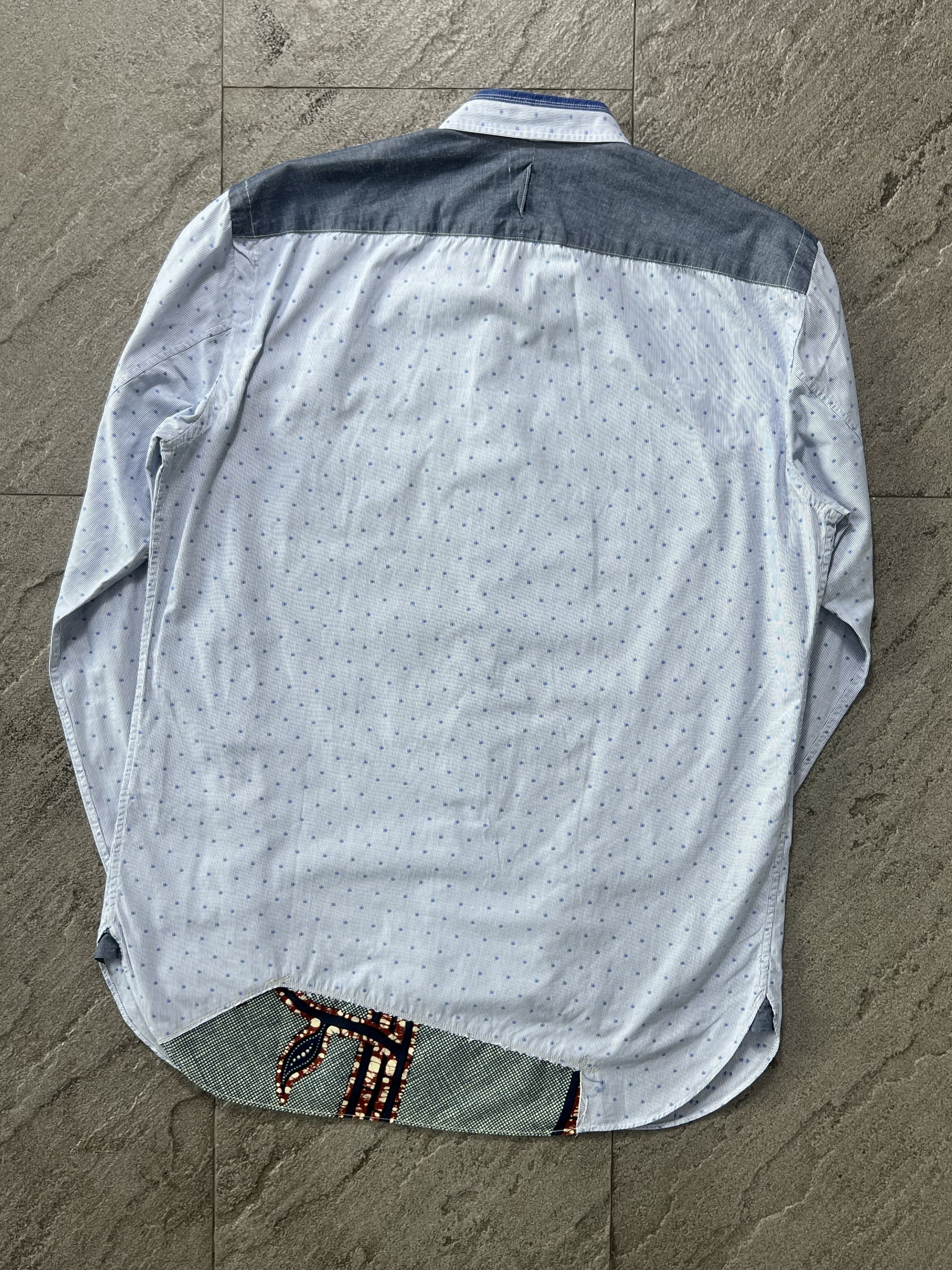 Junya Watanabe Junya Watanabe Comme des Garçons MAN patchwork shirt Size US S / EU 44-46 / 1 - 2 Thumbnail