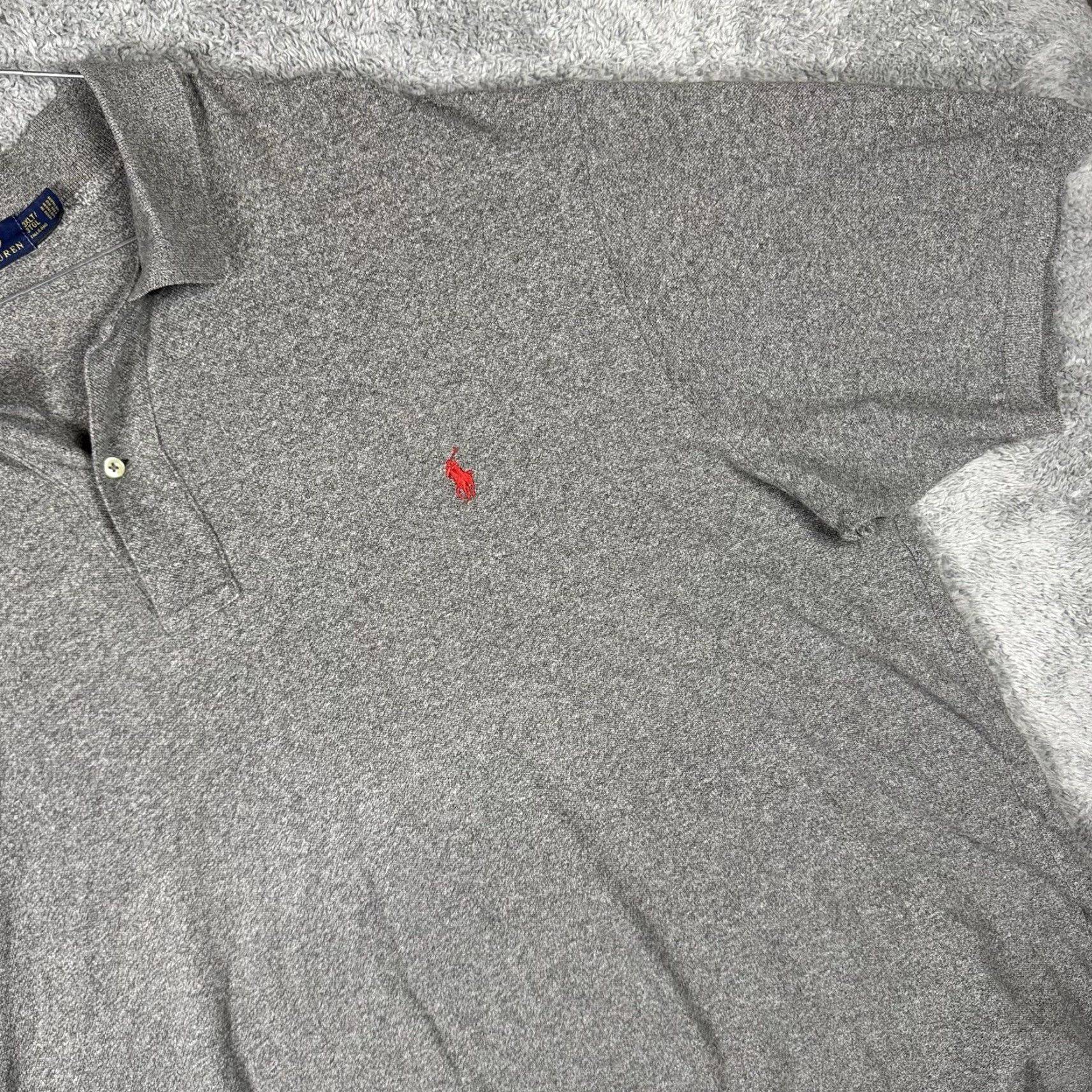 Polo Ralph Lauren VINTAGE Polo Ralph Lauren Shirt Men 3XLT XXXLT Tall Polo Short Sleeve Knit Cotton Preppy Size US XXL / EU 58 / 5 - 2 Thumbnail