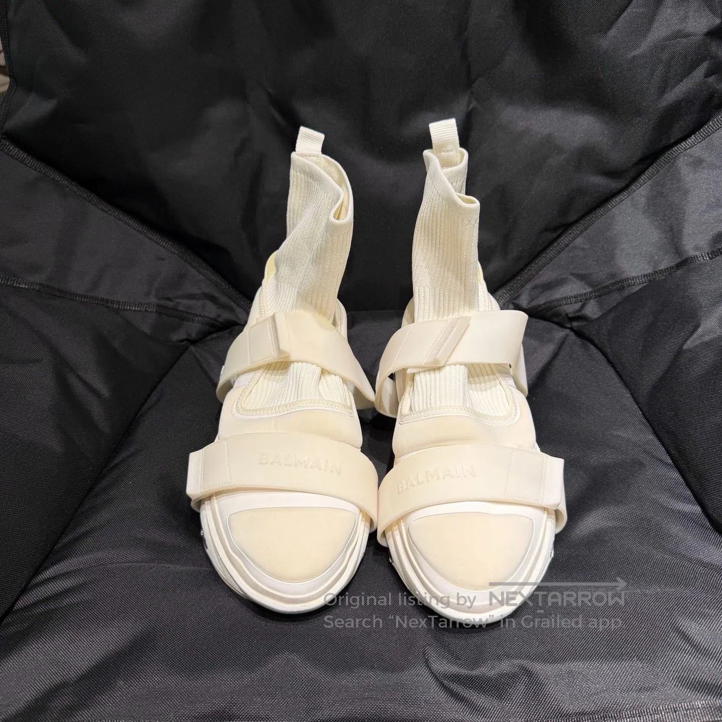 Balmain Balmain White Mid-Calf Casual Shoes. Size US 11 / EU 44 - 3 Thumbnail
