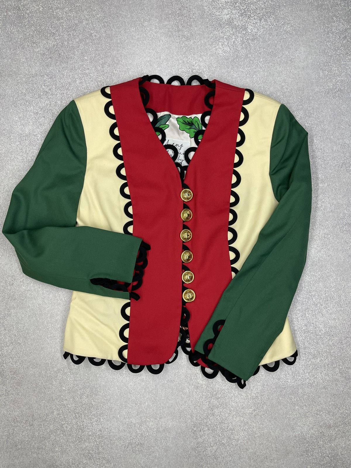 Moschino Vintage Moschino Cheap and Chic Wool Blazer Collection 9 Size M / US 6-8 / IT 42-44 - 2 Thumbnail