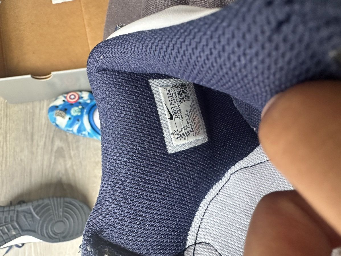 Nike Hi top Navy dunks Size US 5.5 / EU 38 - 6 Thumbnail