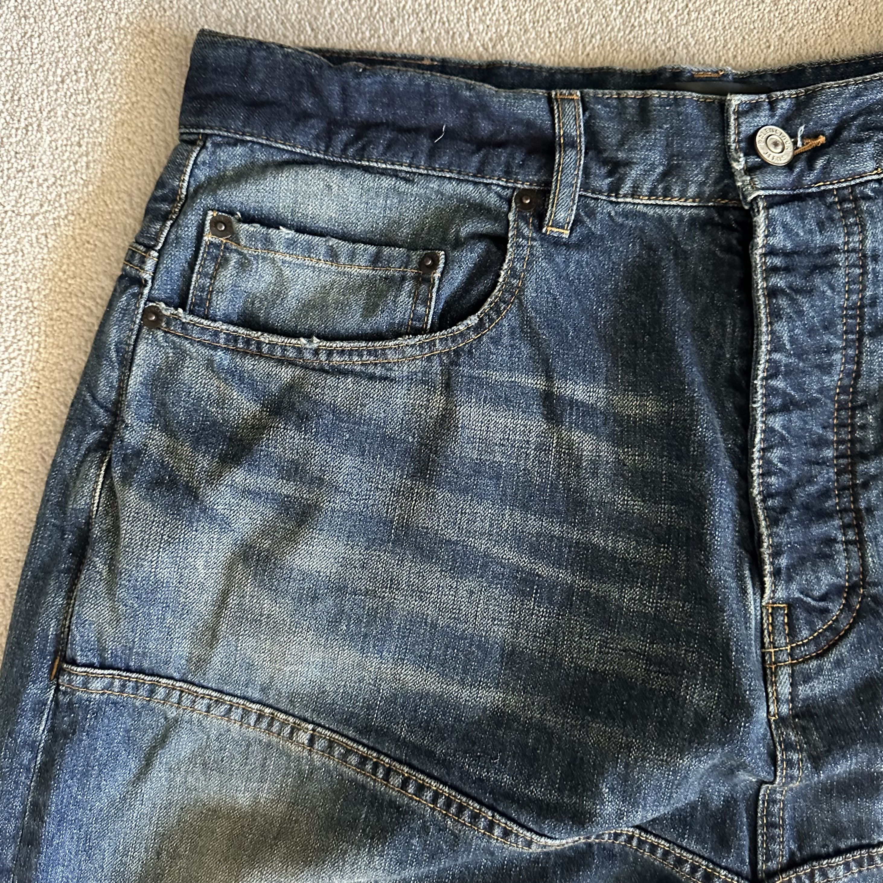 Balenciaga BALENCIAGA 'George V' BAGGY PANTS in Blue Denim Size XS Size US 32 / EU 48 - 6 Thumbnail